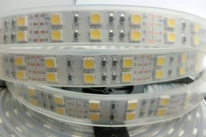 China Double Row RGB Waterproof Led Tape Light Kit 5M 120leds/M Exterior Led Strip Lighting on sale