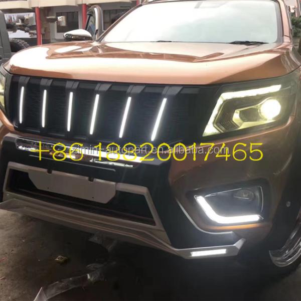 NP300 2015 Modified Grille with LED Performance Improving Option