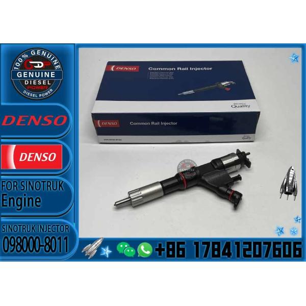 Hot sell Fuel injector common rail fuel injector 098000-8011 0980008011 VG1246080051