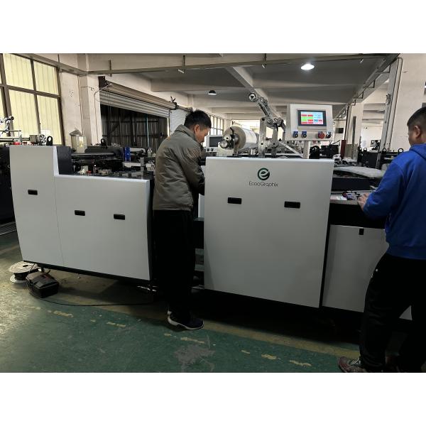 Book Cover Sheetfed Film Laminator Machine