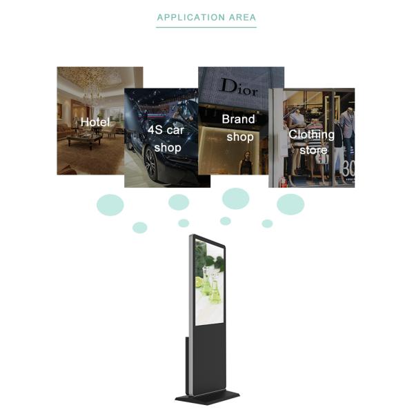 2 In 1 Intelligent Floor-Mounted Scent Aroma Vertical LCD Media Player Remote Control Machine Advertising Scent Machine