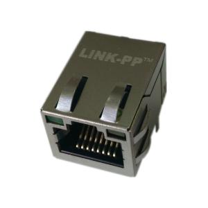 China LPJG16388AENL | Right Angle RJ45 Modular Jack , 10/100/1000Base Speed wholesale