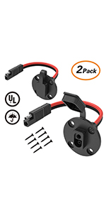 SAE Power Socket Sidewall Port Connetor