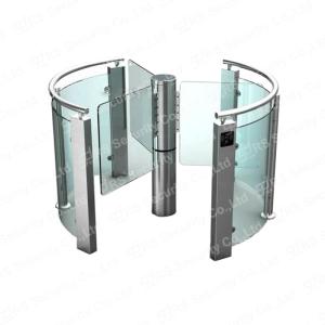 China Anti Pinching Automatic Turnstile Gate Swing Access Control System wholesale
