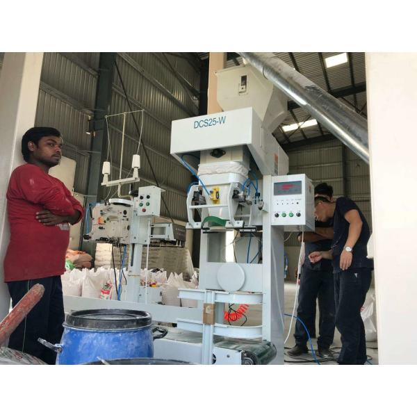 Ewinall Woven Pp Bag Powder Packaging Machine 15kg 3.7kw