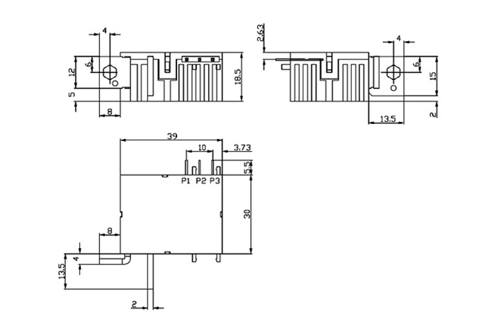 100A 48VDC Magnetic Latching Electromagnetic Relay UC3 Certified