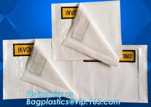 China Clear Adhesive Back, Packing List / Shipping Label Envelope Pouches, seal envelope courier bag express custom mailing ba wholesale