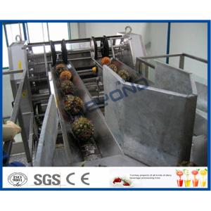 China High Efficient Pineapple Processing Line With Pineapple Cutting Machine wholesale
