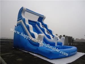 China water slide pool , inflatable water slide pool , child pool with water slide wholesale