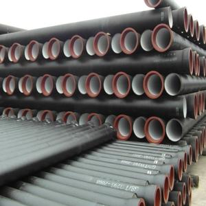 China EN985 K9 Ductile Iron Pipe Seamless Round Zinc Bitumen Painting on sale