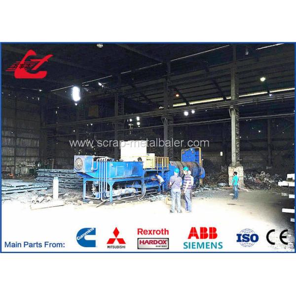 630 Ton Hydraulic Metal Waste Car Shear Press Machine 15-20Ton/H