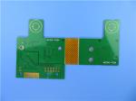 4 Layer Flex-rigid PCB Built On 1.6mm FR4 and 0.2mm Polyimide With Immersion
