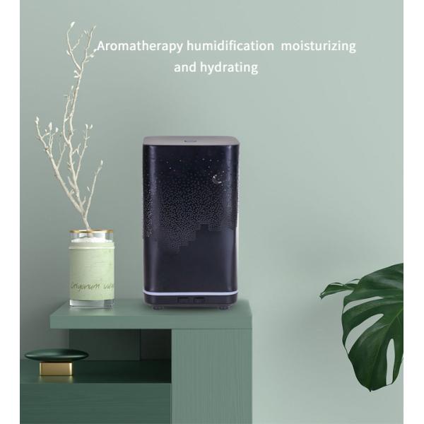 Iron Floral Hollow Aroma Art Diffuser , FCC 120ml Usb Humidifier 7 Led Color Change