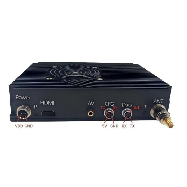 High Power COFDM UAV Transmitter Support AV HDMI Video Input AES256 Encrypted
