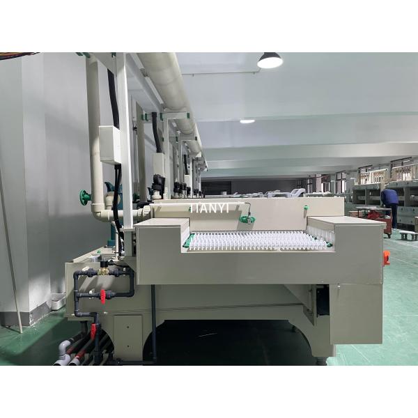 Industrial Horizontal Chemical Cleaning Machine For Electronics Industries