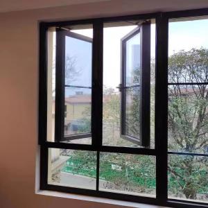 China Black Fiberglass Gray Mesh Retractable Screen Window Solutions wholesale