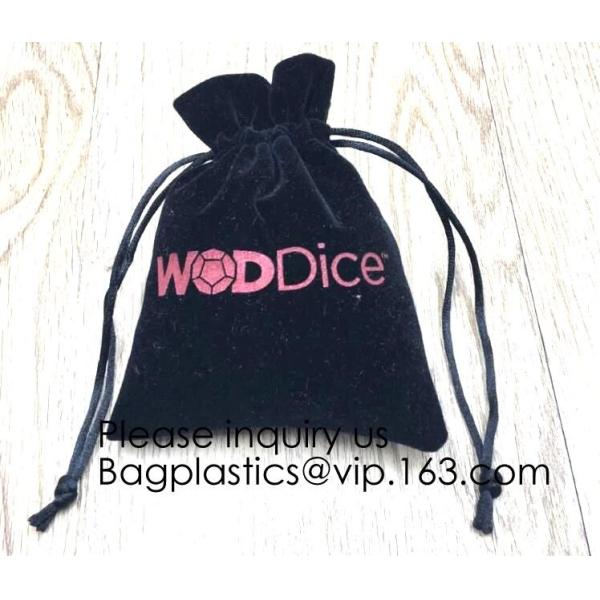 Velvet Cloth Drawstring Pouches Handy Gifts Jewelry Bags,Cream Drawstrings Velvet Bags for Jewelry, Gift, Wedding Favors