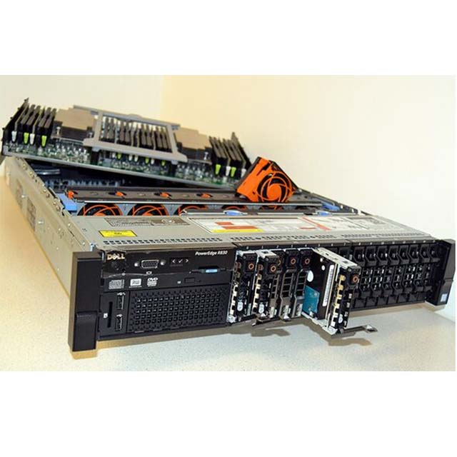 PowerEdge R830 Server 16-Bay Xeon E5-2603V3 1.6Ghz 6Core/16GB ECC/1TB SATA /DVD RW network server rack server