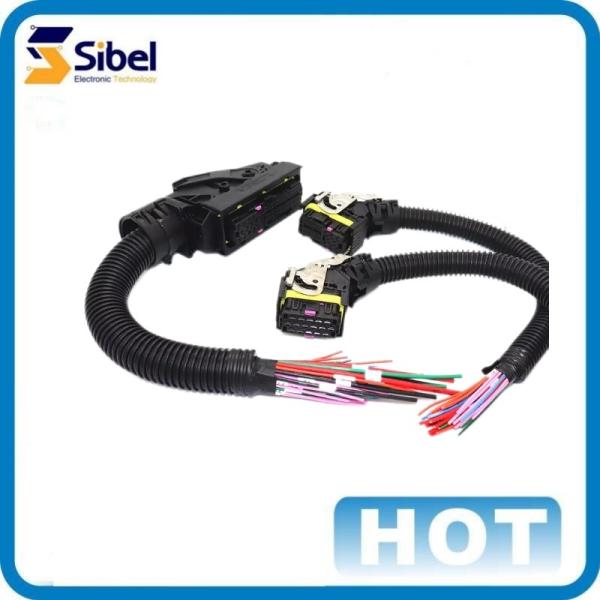Custom wire harness motorcycle automotive wiring harness cable assembly for wiring harness on car