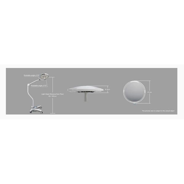 Hospital Medical Clinic Room Surgical Equipment High-light Efficiency Operating Examination Lamp ME-A250L