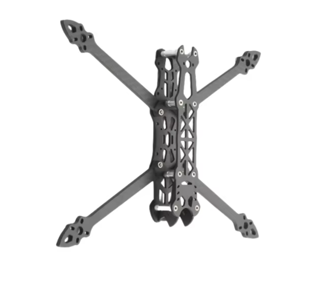 China 9 Inch 387mm Full Carbon Fiber Frame Kit with Arms Private Mold for FPV Racing Quadcopter Drone Freestyle Flying for Mark4 on sale