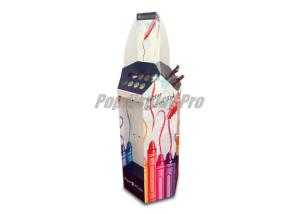 Paper Floor Hook Display Stand Creative Design 24 Hooks Clear Pen Holders
