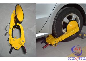 China Antitheft Car Wheel Clamp Lock And Steering Wheel Lock for 30-40 inch tire wholesale