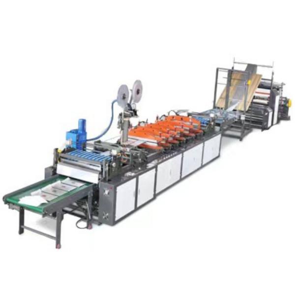 Quality Automatic Kraft Bubble Bag Poly Mailer Envelope Making Machine Two Side Seal for sale