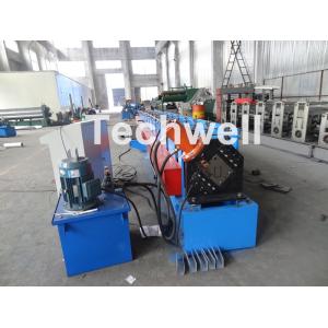 Metal Stud And Track Roll Forming Machine , Sheet Metal Roll Former For Roof