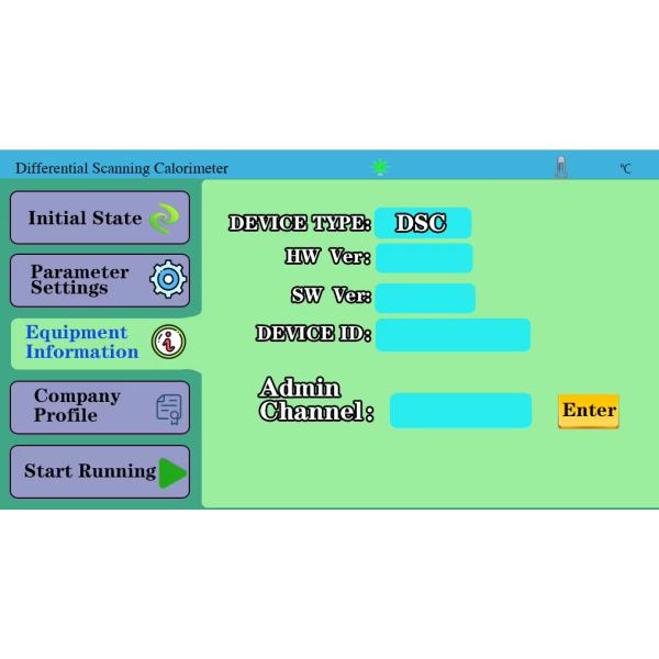 Differential Scanning Calorimeter DSC / OIT Tester Test Melting Point , Glass Transition Temperature