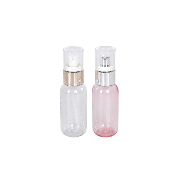 Empty Trave Skincare Set PET 100ml Dropper Bottle 100ml 120ml Lotion Bottle And 15g 50g Acrylic Triangle Cream Jar