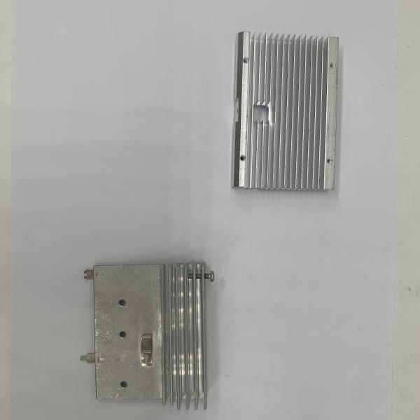 Round Al Heat Sink Extrusion Aluminium Enclosure For LED Light Polishing Plating
