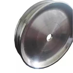 Open Die Forging S355 Carbon Steel Retaining Wheel Used As Crane Wheel