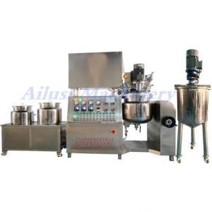 China SUS316 Cosmetic Cream Mixer Small Capacity Vacuum Toothpaste Emulsifying Mixer wholesale