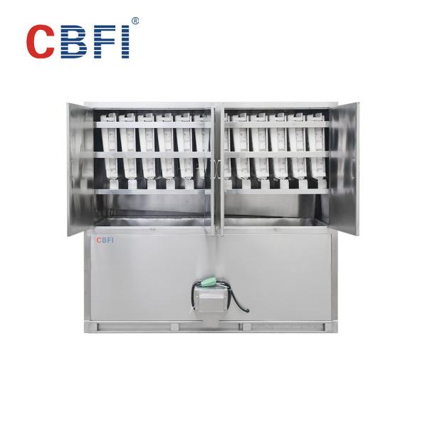 Quality Best Automatic 1 Tons Cube Ice Making Machine for Cube Ice Selling Factory with Stainless Steel 304 Material for sale