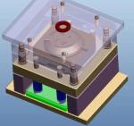 S50C Large Injection Mold Base Vertical Multi Cavity Vertical Customized