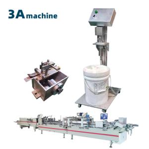 China CQT-Glue Adding Machine Automatic Folder Gluer Box Folder Folding Gluing Machine wholesale
