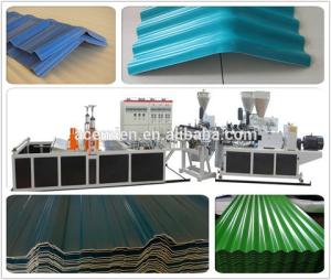 China 2016 good quality famous synthetic resin glazed roof tile making machine wholesale