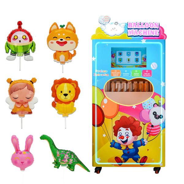 Quality Factory Latest Type Ballon Vending Machine Shopping Malls Full Automatic Balloon Vending Machines for sale