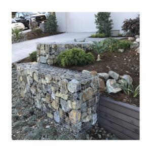 Hot-dipped Galvanized Gabion Boxes for Artistic Garden Landscaping and Decoration