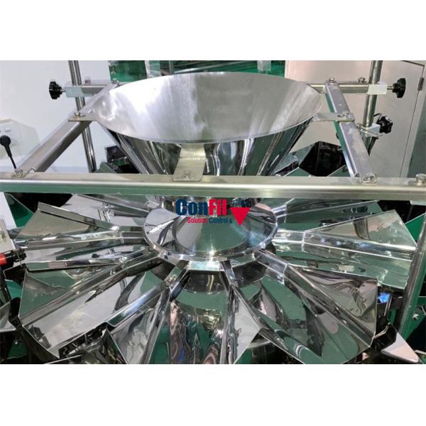 China 80bpm Multihead Weigher Packing Machine For Roasted Nuts Almonds wholesale