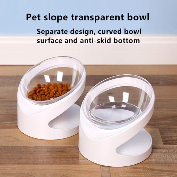 Dog Bowl Cat Oblique Mouth Bowl Pet Cat Bowl Neck Guard Cat Food Bowl Cat And Dog Rice Bowl Pet Bowl
