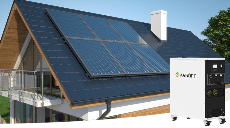 Solar Charged Portable Power Bank 6Kwh Battery and 3Kw Inverter Portable Mobile Power