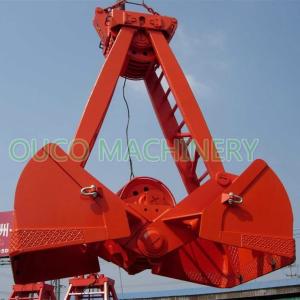 China bulk cargo 8 CBM CCS 2 Rope Mechanical Grab Bucket wholesale