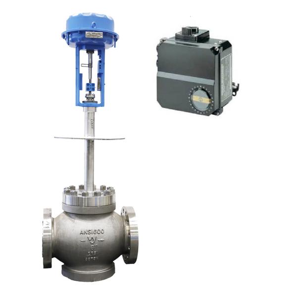 Quality Low Temperature Pneumatic Flow Control Valve With Metso Neles Valve Positioner for sale