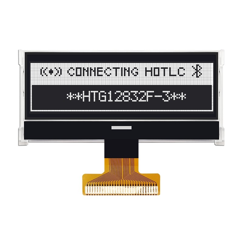 128X32 Graphic COG LCD ST7565R | FSTN + Display With GRAY Backlight/HTG12832F-3