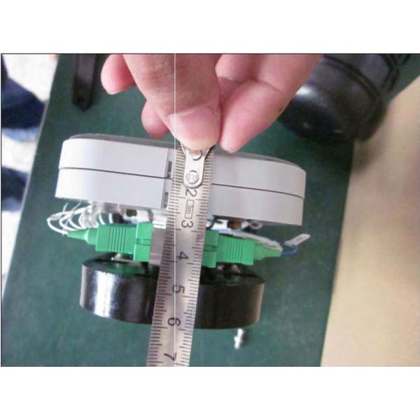 Mechanical Seal Fiber Optic Enclosures 12cores / PLC Network Electrical Enclosures 4 Port