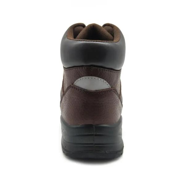 Steel Toe Mine Safety Boots Brown Woodland Industrial Safety Shoes Unisex