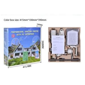 ODM Supported 6 In 1 Solar Weather Station With Wifi Remote Control And Color