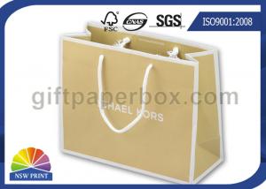 China Brown Kraft Paper Bags Wholesale Brown Paper Shopping Bags For Clothes Or Shoes wholesale